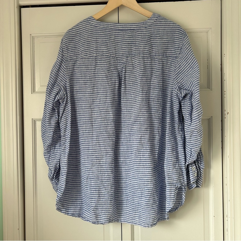 Talbots Striped Blouse - Picture 4 of 4